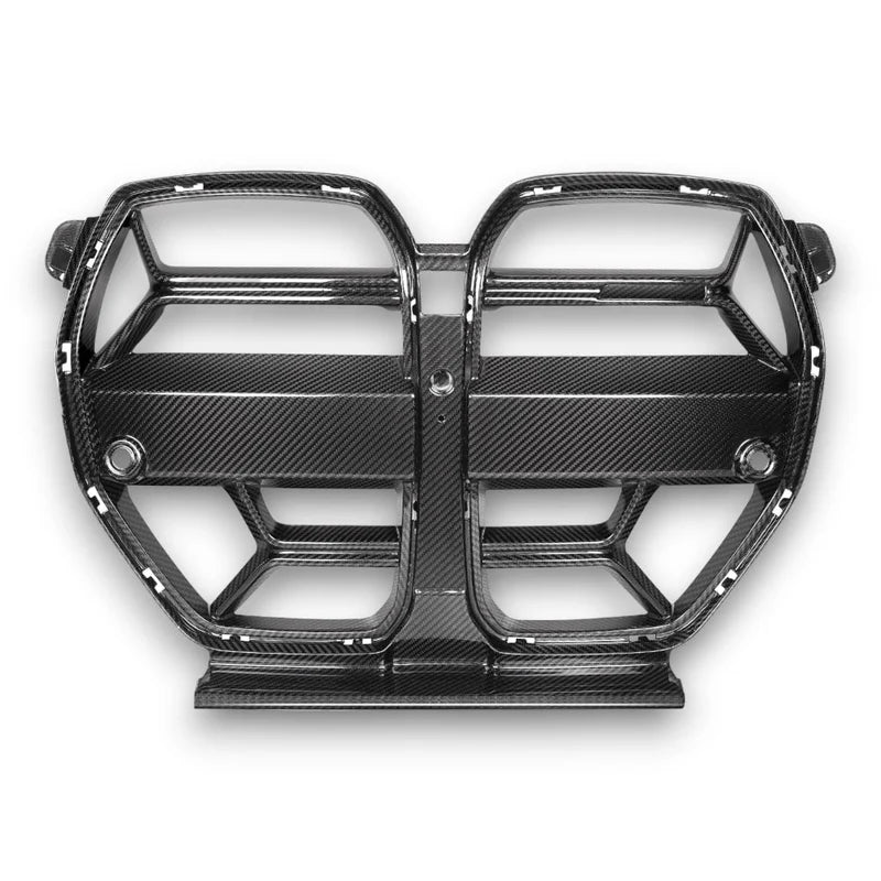 CSL Style Dry Carbon Fiber Front Grille Without ACC (BMW G80/G82/G83 M3/M4)