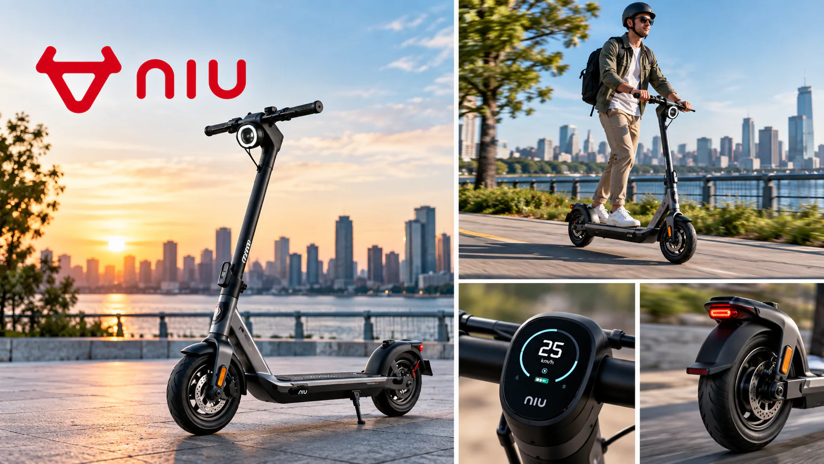 NIU KQi Air carbon-fiber electric scooter