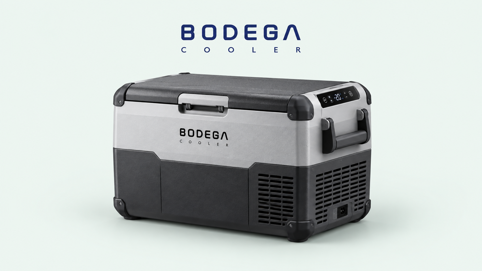 Bodega Cooler portable electric cooler with digital temperature control
