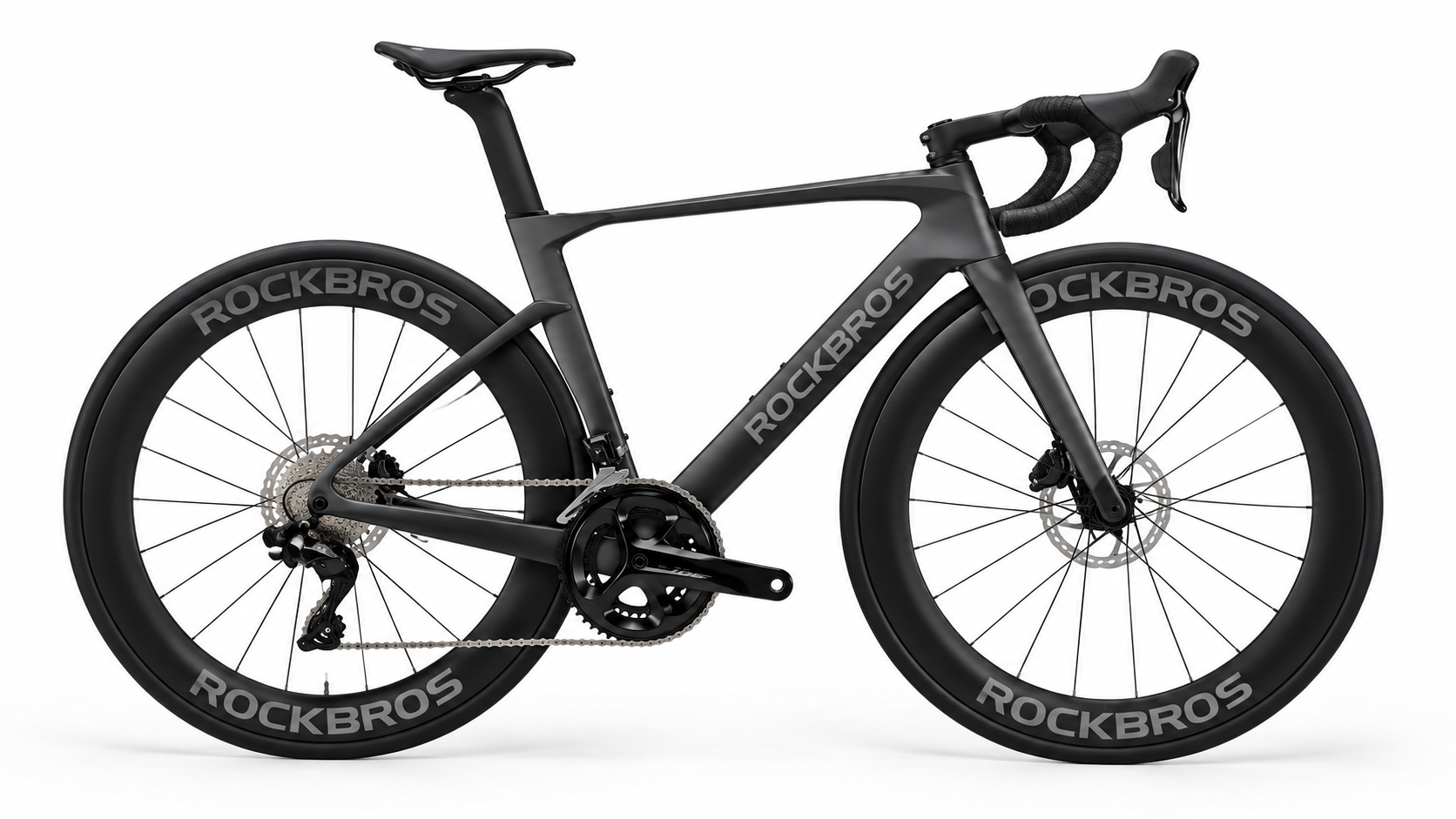 PGZ - Carbon Fiber Road Bike – Black/White