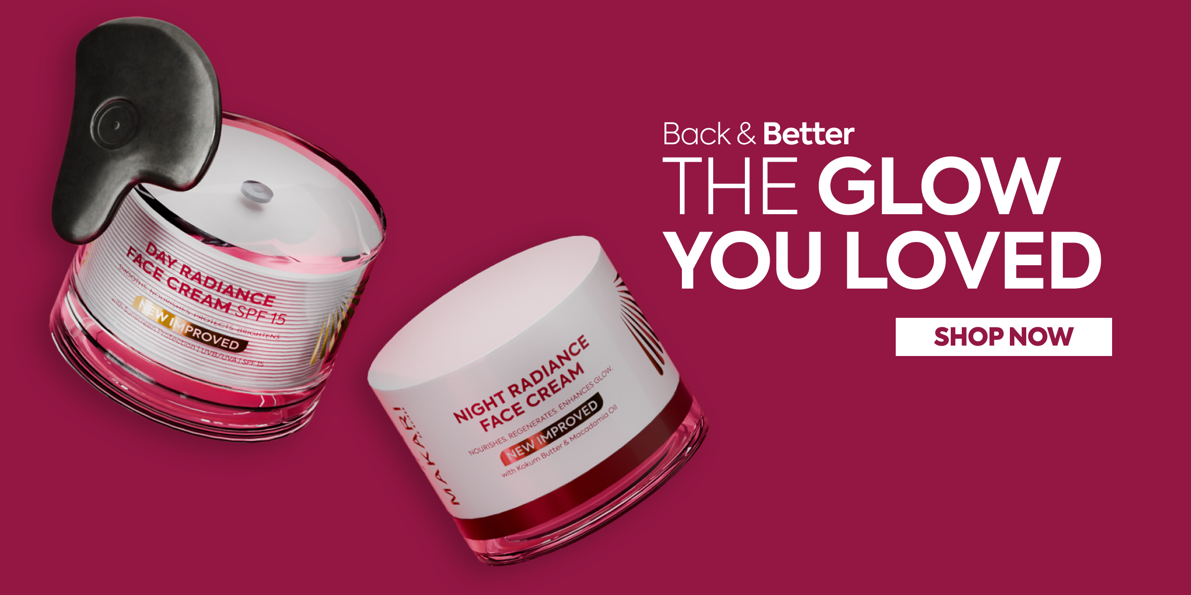 Makari Classic Radiance skincare collection campaign