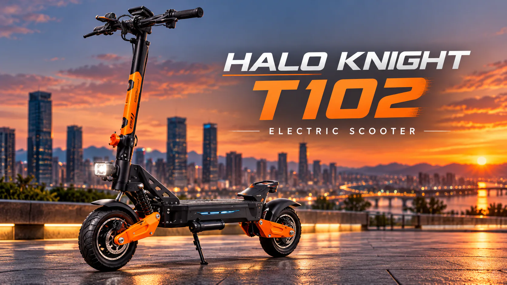 HALO KNIGHT T102 52V 1200W 21Ah electric scooter