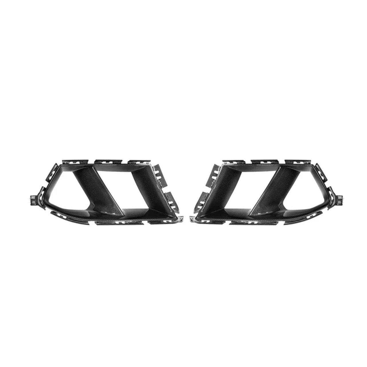 Pair of dry carbon fiber front air duct trims for BMW G80 M3 and G82/G83 M4